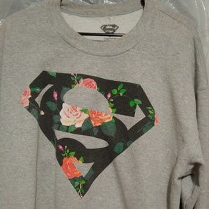 Superman gray sweatshirt